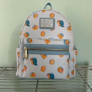 NWT Disney Oliver and Company Oliver AOP Mini Backpack
